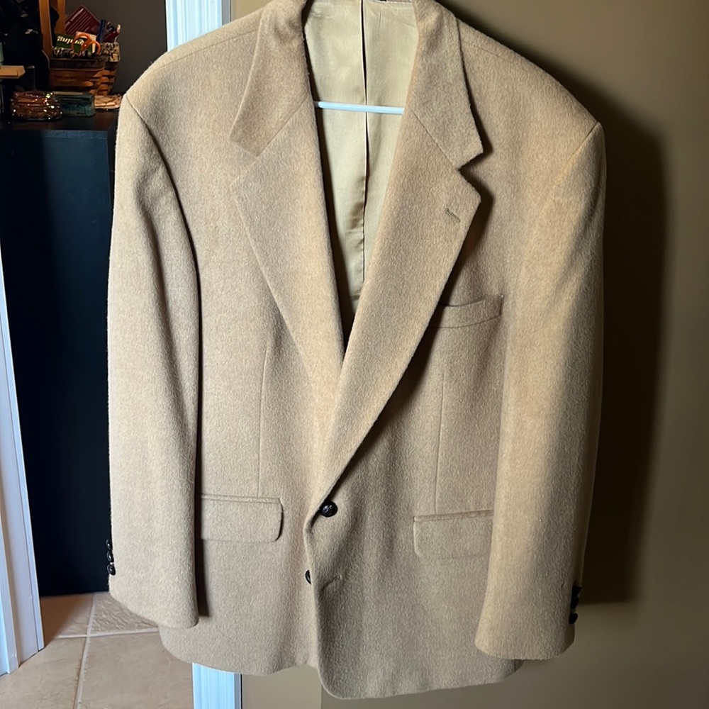 Vintage 100% Camel Hair Sports Jacket